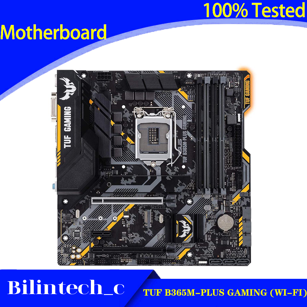 FOR ASUS TUF B365M-PLUS GAMING (WI-FI) Motherboard Supports 8/9th
