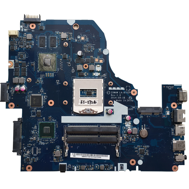 For Acer E5-572G Motherboard Z5WAW LA-B702P Tested OK | eBay