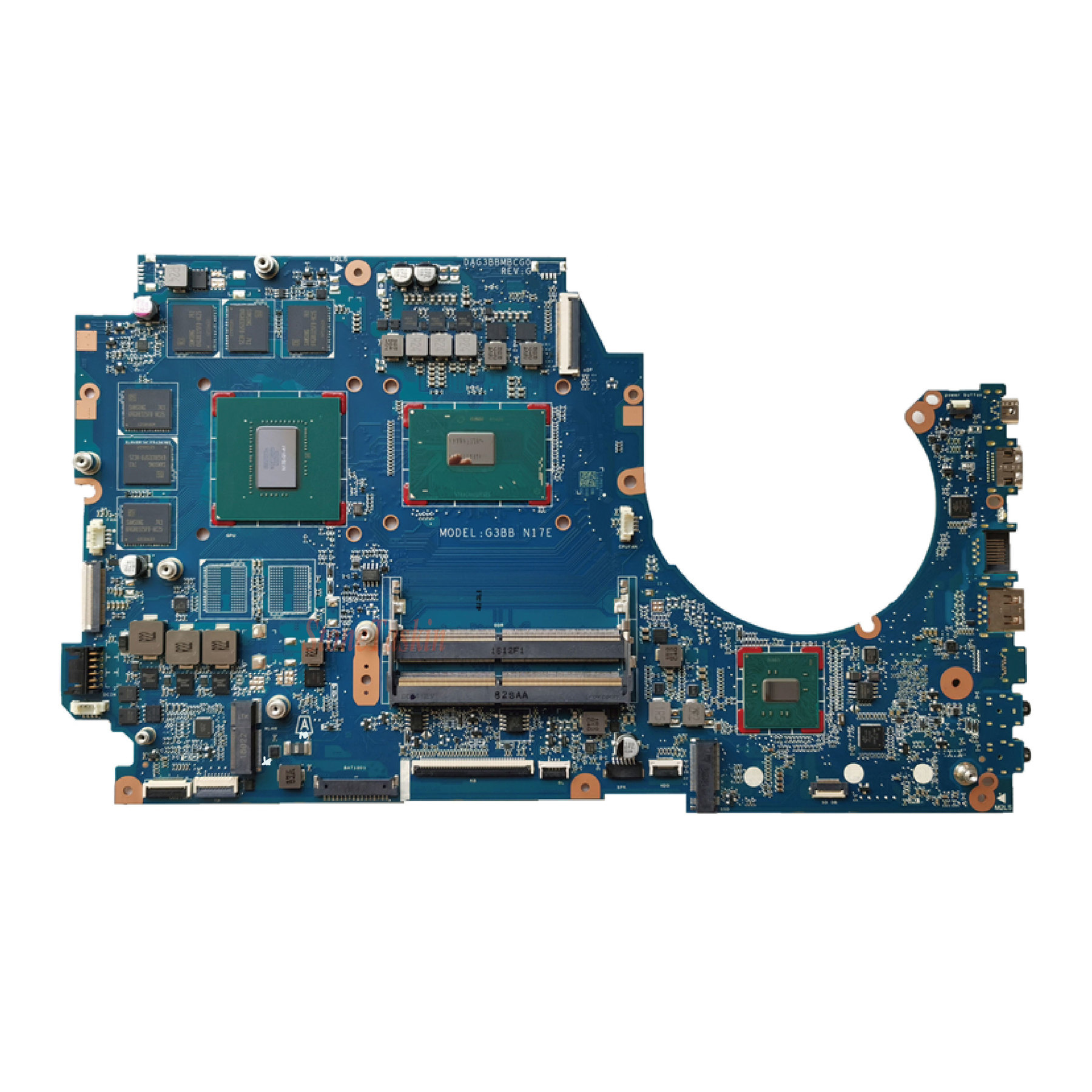 FOR HP Omen 17 17-AN 17T-AN000 Motherboard I7-7700HQ 929515-001