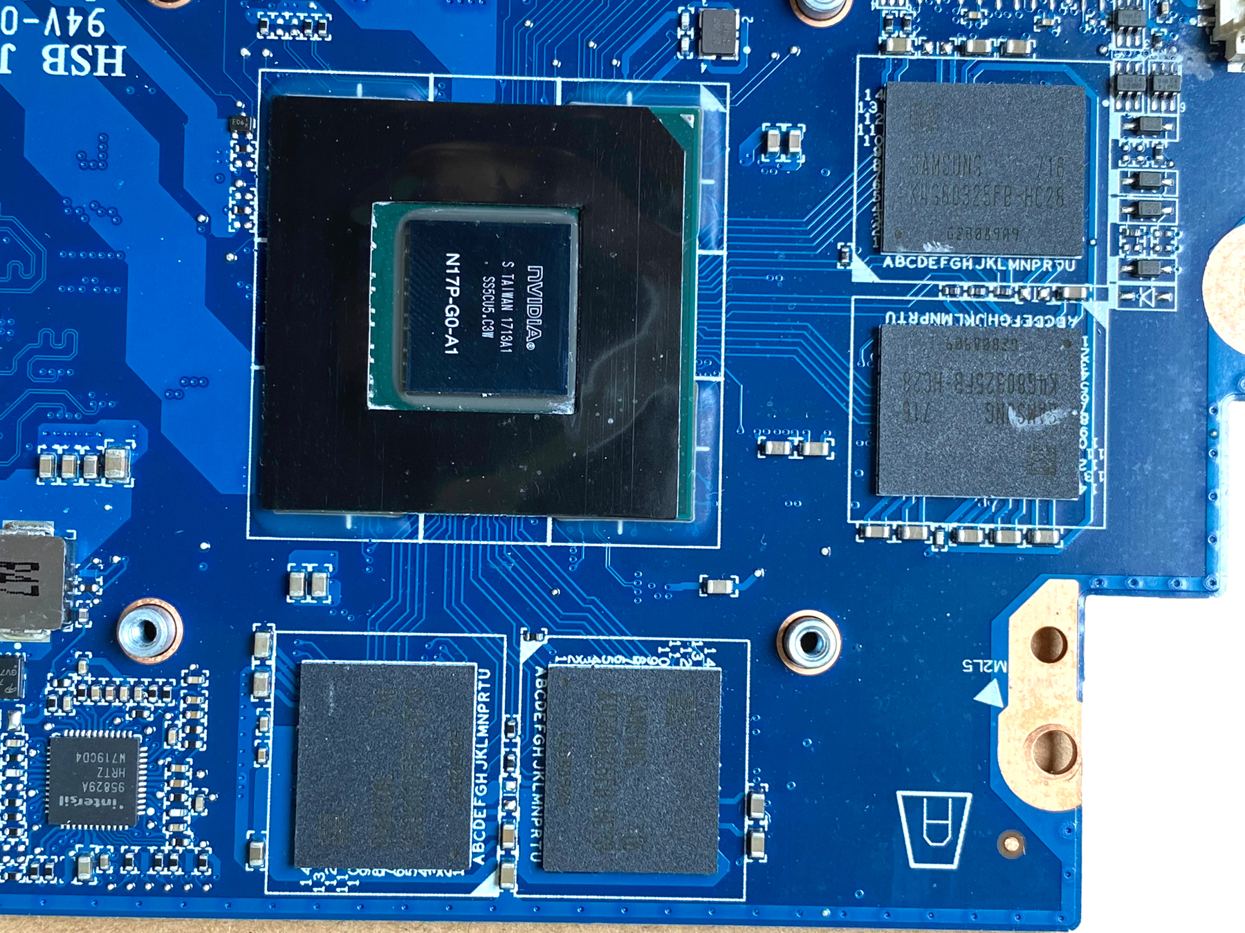 FOR HP OMEN 15-CE TX TPN-Q194 Motherboard I7-7700HQ GTX1050 2GB