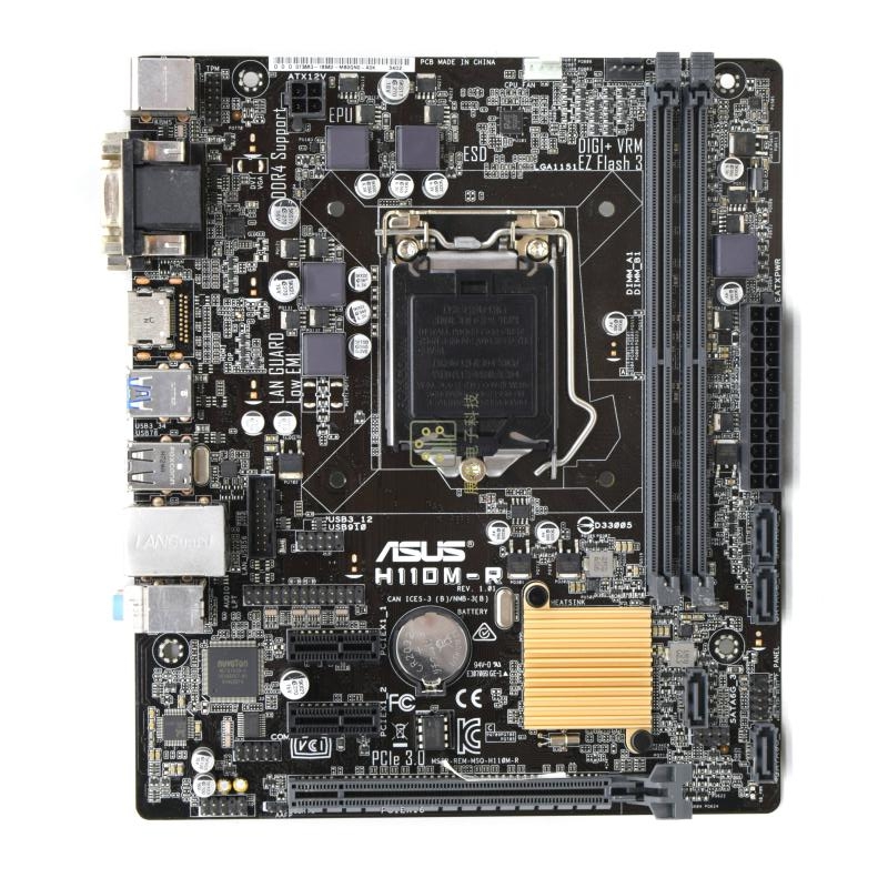 ANGELO GARBASUS - ASUS MicroATXマザーボード　H110M-A　LGA1151 Amazon.com: ASUS H110M-A LGA 1151 Intel H110 HDMI SATA 6Gb/s