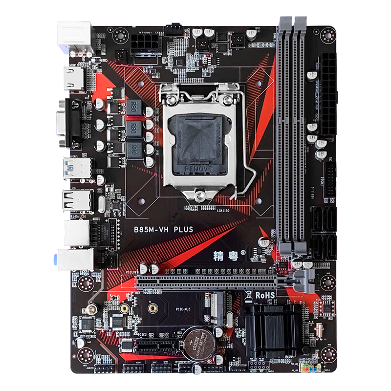 JGINYUE B85M-VH PLUS LGA1150 DDR3 M-ATX Motherboard Tested