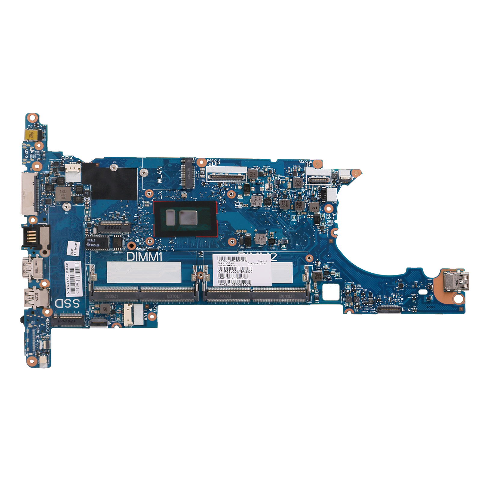 For HP EliteBook 830 G5 i5-7200U 6050A2930901 L13707-601