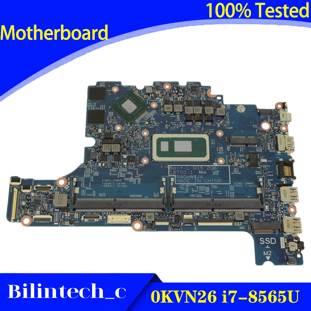FOR DELL Latitude 3500 Laptop Motherboard 0KVN26 i7-8565U M16S-GTR