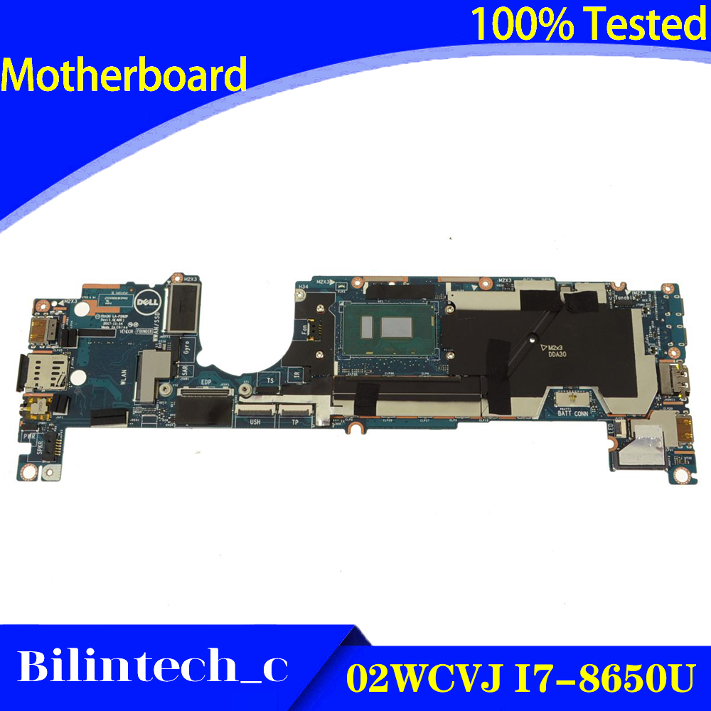FOR DELL Latitude 7390 2-in-1 Motherboard I7-8650U 16GB DDA30 LA