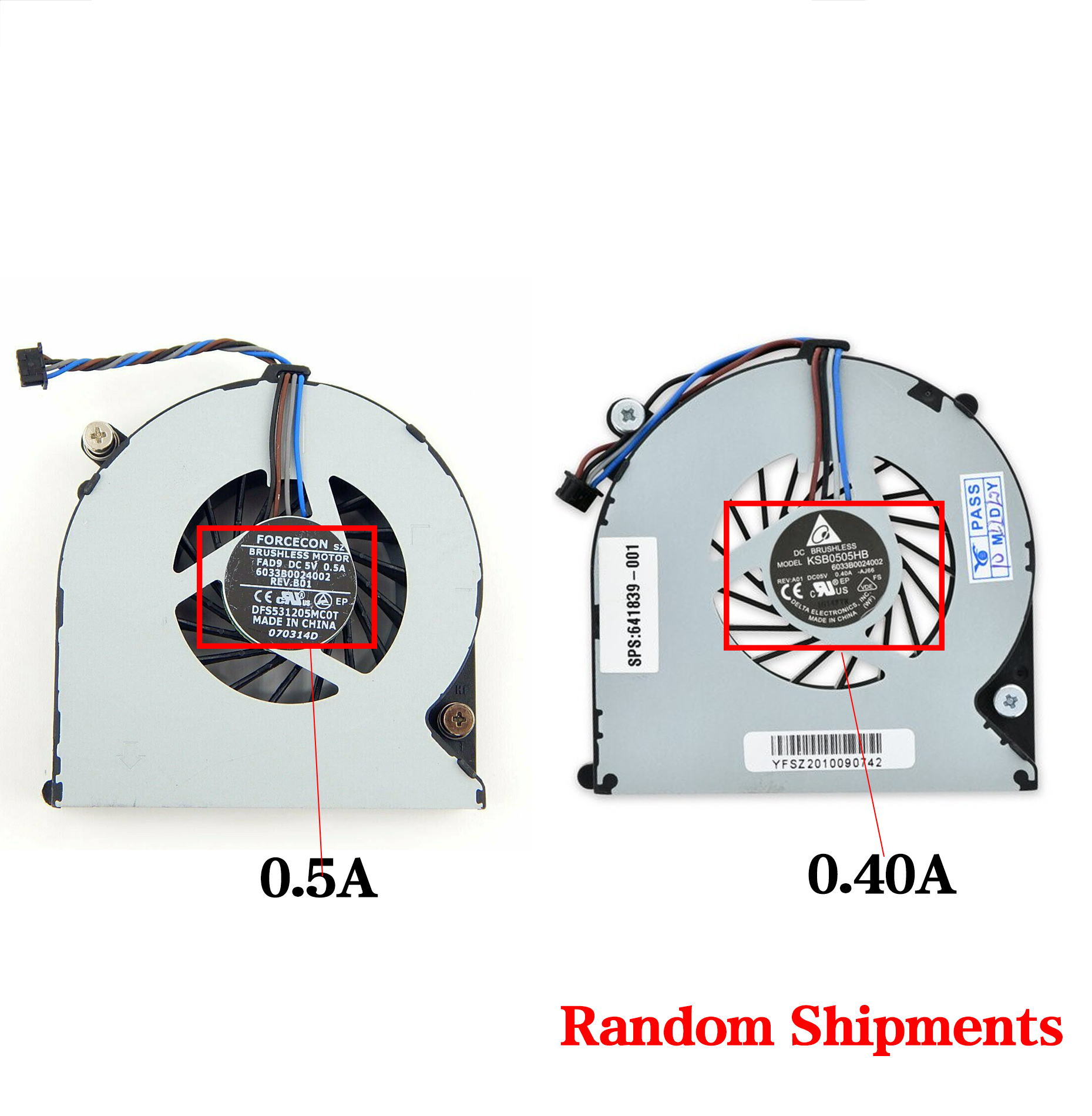 NEW for HP Probook 4530S 4535S 4730S CPU Cooling Fan 646285-001
