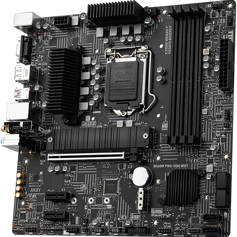 For MSI B560M PRO-VDH WIFI Motherboard LGA1200 DDR4 Micro ATX