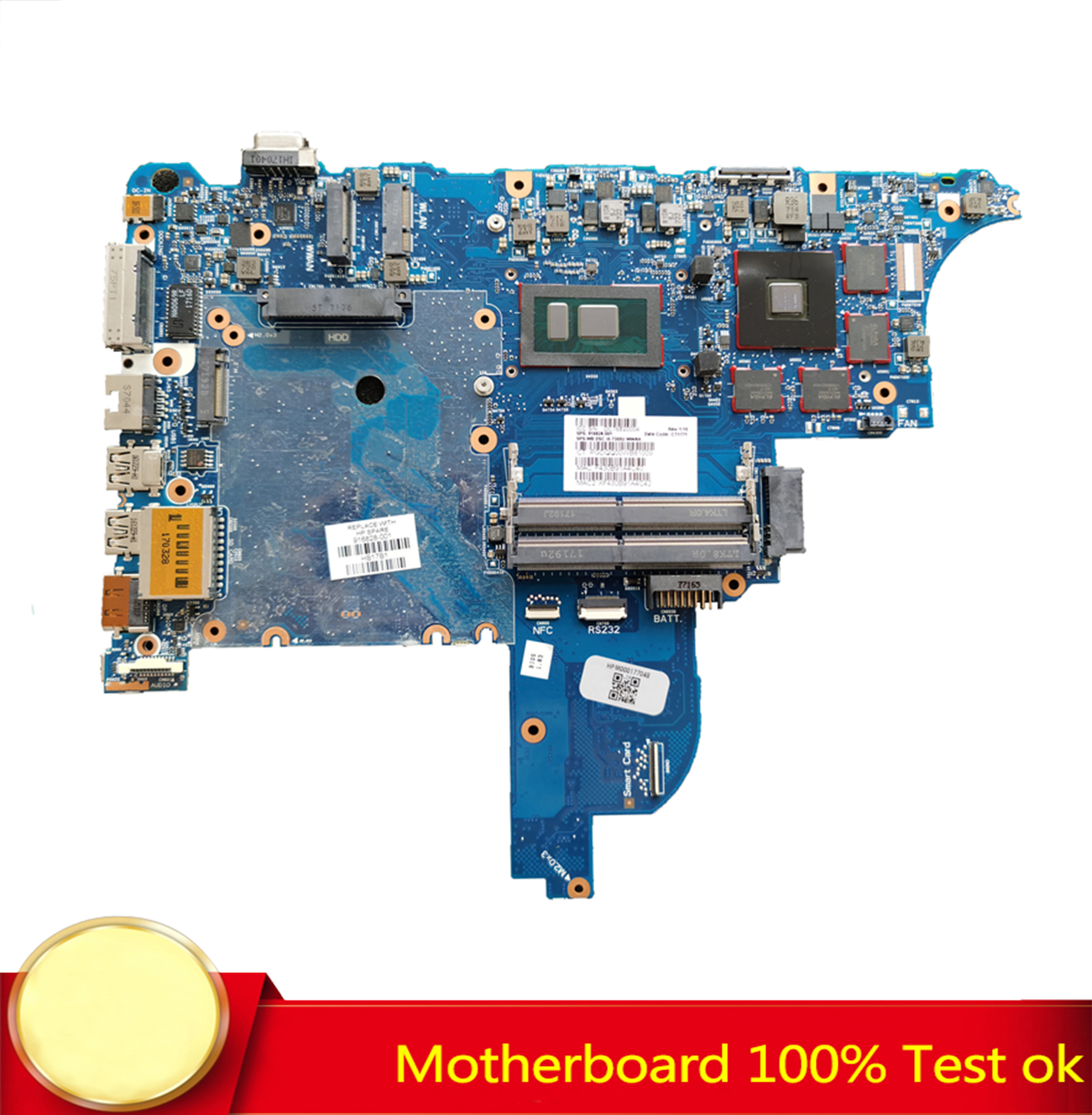FOR HP ProBook 640 650 G3 G4 G2 Motherboard 916828-001 I5-7300U