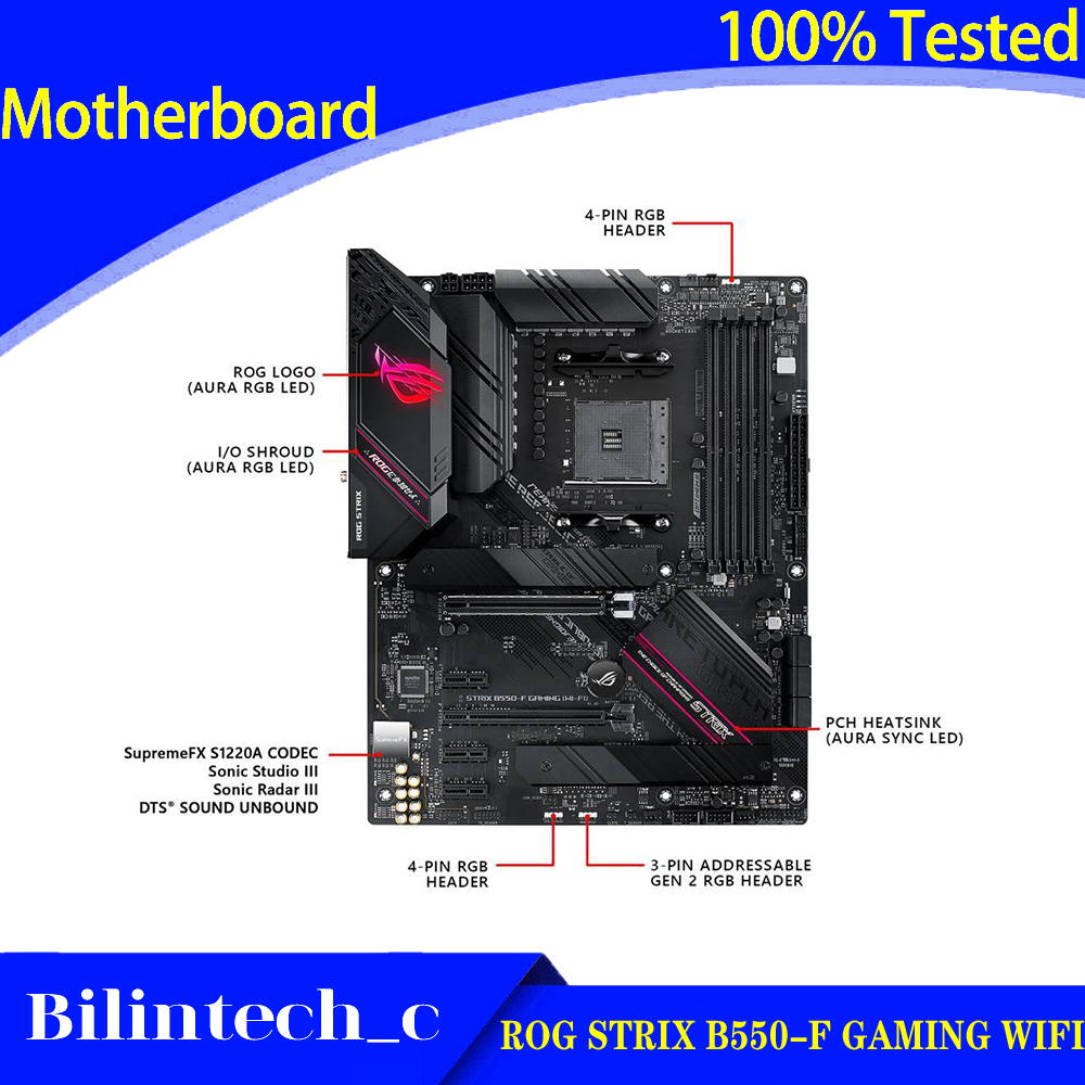 【新品未開封】ROG STRIX B550-F GAMING Amazon.com: Asus ROG Strix B550-F Gaming WiFi II AMD AM4