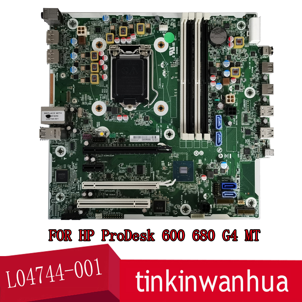 L04744-001/601 Desktop Motherboard Q370 64Gb DDR4 FOR HP ProDesk