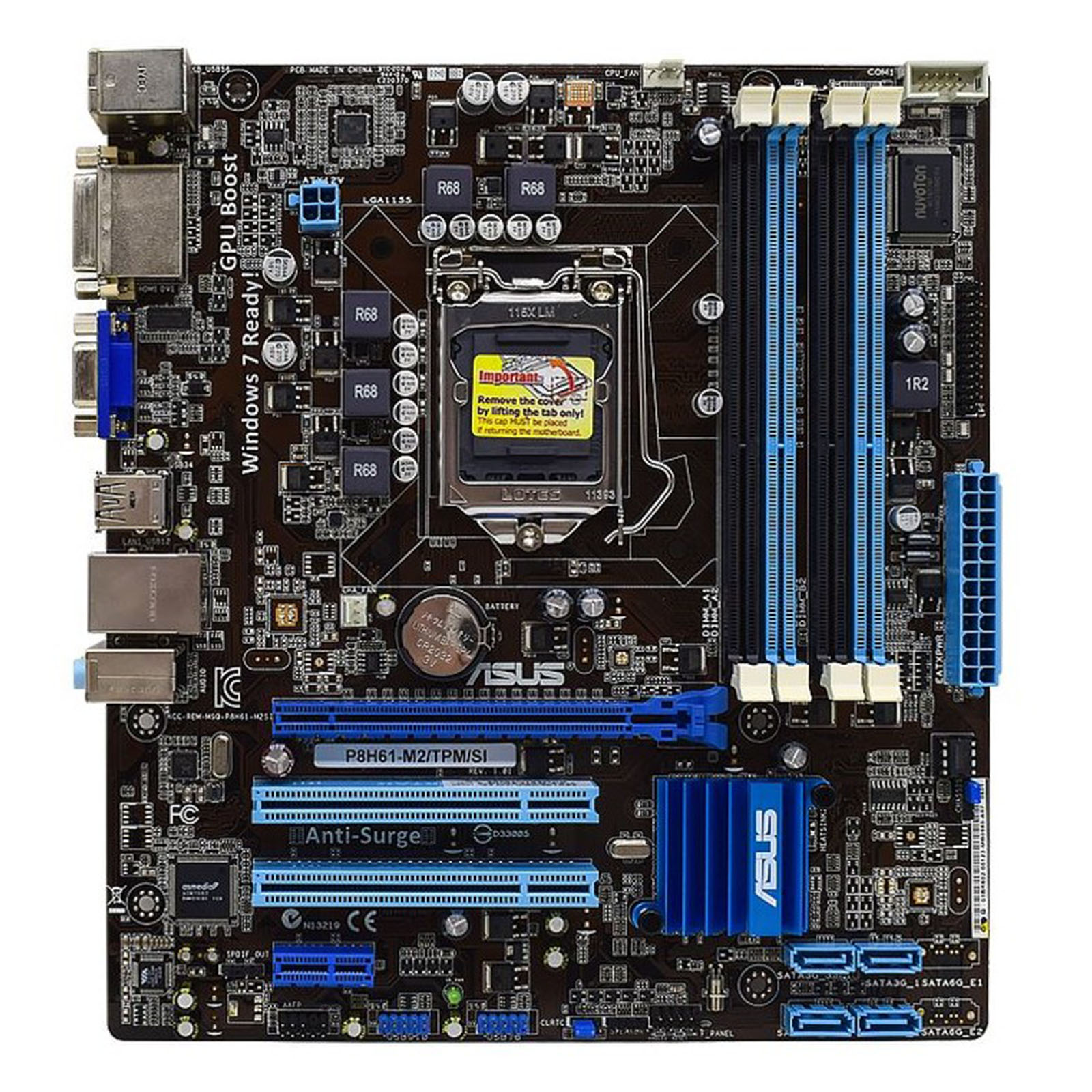 Asus lga deals 1155 motherboard