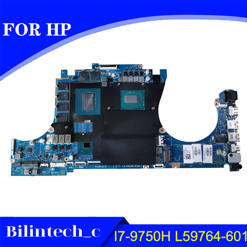 i7 9750H 16GB GTX1660Ti 512GB バッテリー新品 L59764-601 FOR HP TPN-C143 I7-9750H GTX1660Ti 6G LA-H482P