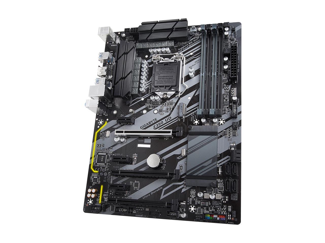 FOR GIGABYTE Z390-UD 128GB z390 LGA1151 ATX standard Motherbroad