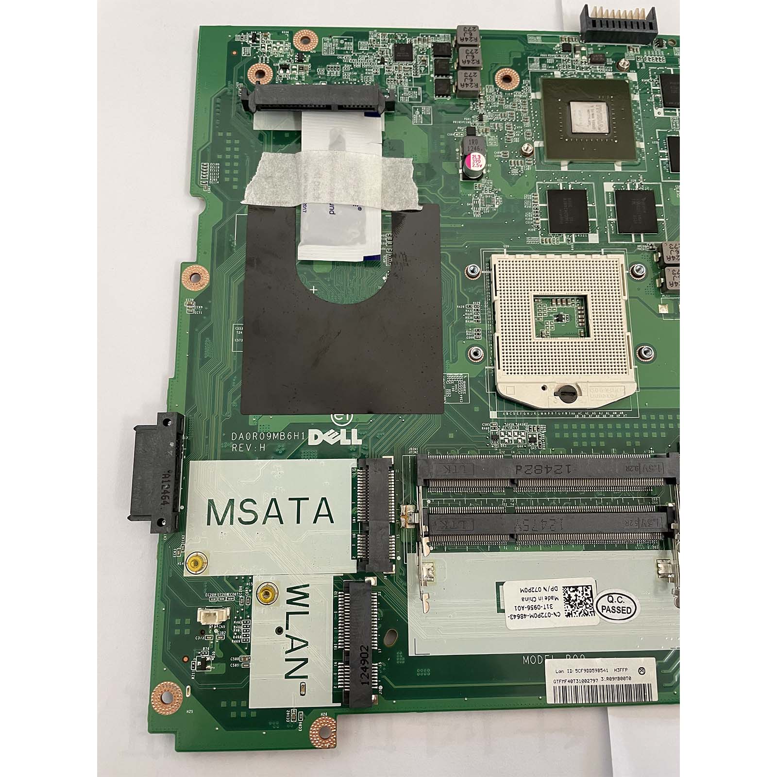 For DELL INSPIRON 7720 GT650M 2G Motherboard DA0R09MB6H1 072P0M
