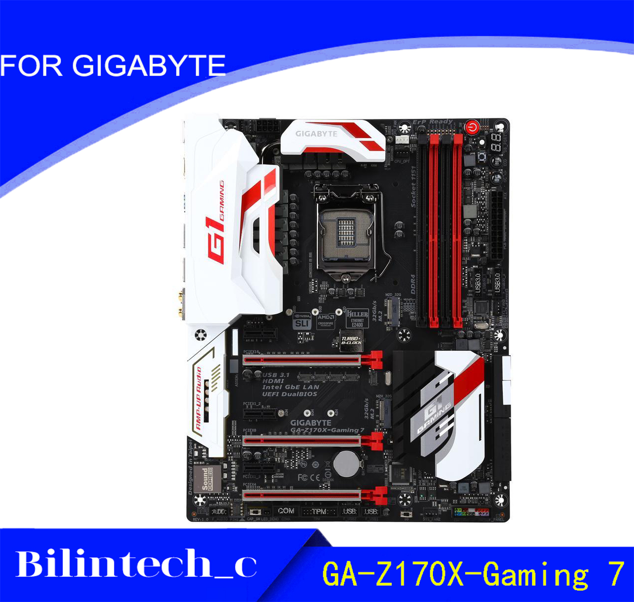 FOR GIGABYTE GA-Z170X-Gaming 7 LGA1151 64GB Z170 Motherbroad Test