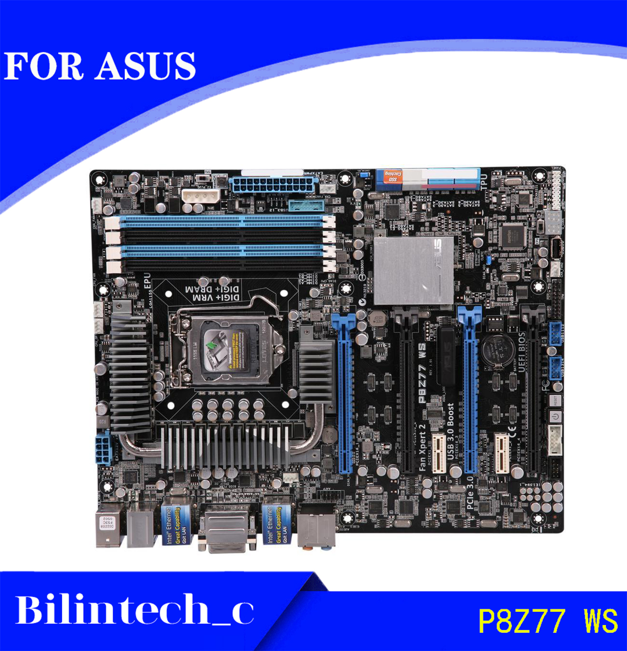 FOR ASUS P8Z77 WS 32GB Z77 LGA1155 DDR3 ATX standard Motherbroad