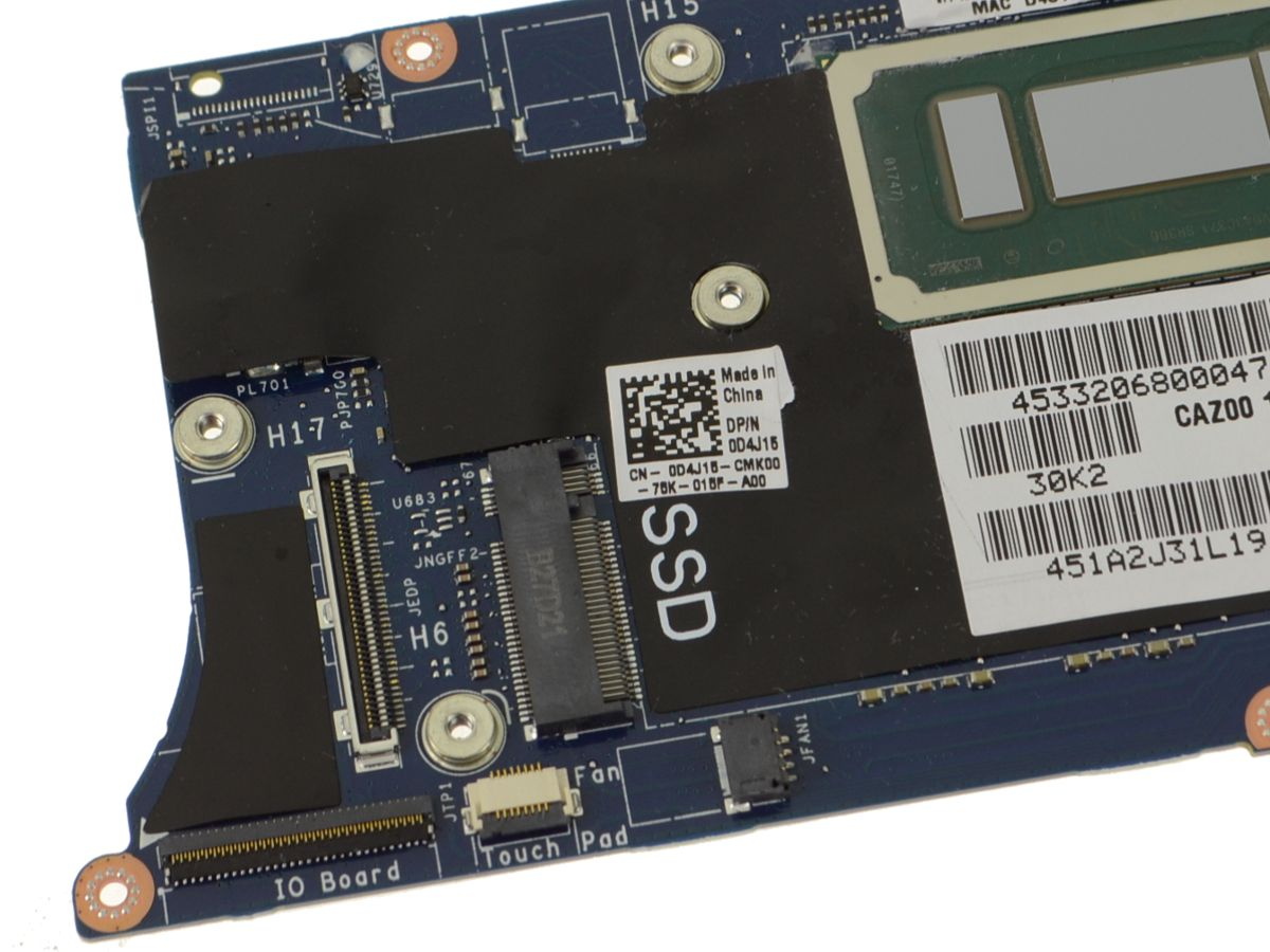 マザーボード ジャンク Dell XPS13 9360 core i7 マザーボード 易く ジャンク Dell XPS13 9360 core i7