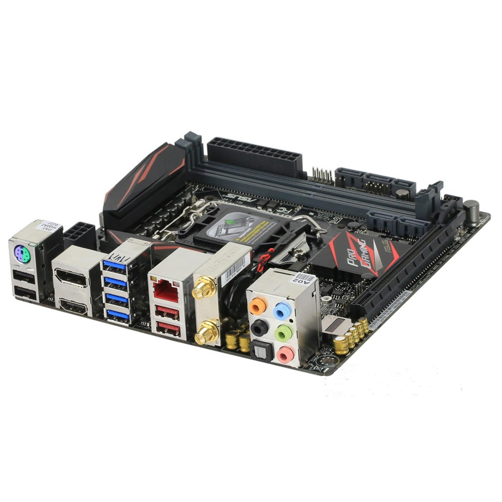 For ASUS Z170I PRO GAMING LGA 1151 DDR4 Display Port Motherboard