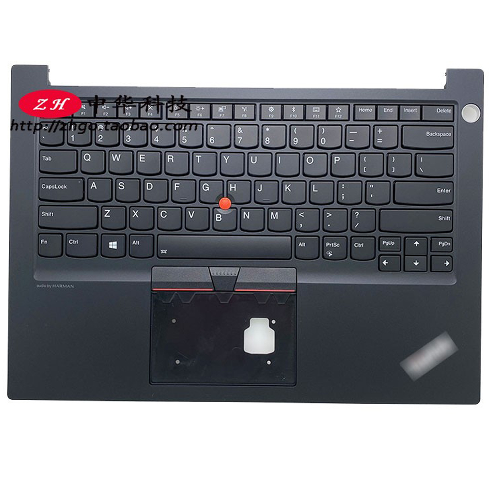 For Lenovo Thinkpad E14 R14 Gen1 Palmrest W/ Backlit Keyboard