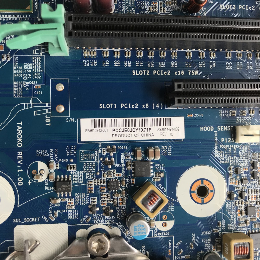 FOR HP Z210 Motherboard 615943-001 614491-002 LGA1155 H77