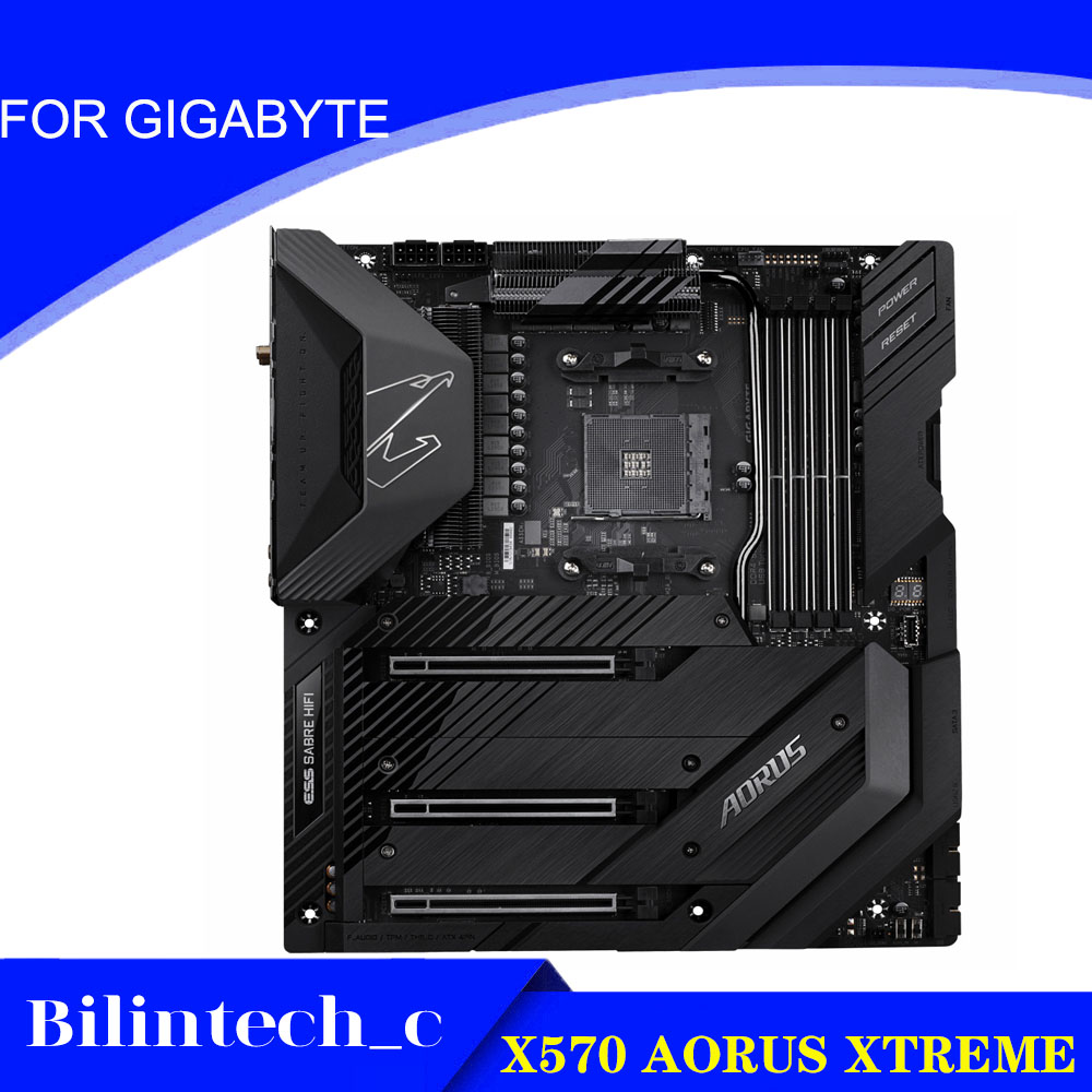 FOR Gigabyte X570 AORUS XTREME Motherboard DDR4 AMD AM4 E-ATX Test