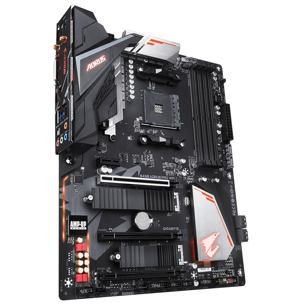 マザーボード M6909 GIGABYTE B450 AORUS PRO WIFI + B450 AORUS PRO WIFI (rev. 1.x) Key Features | Motherboard