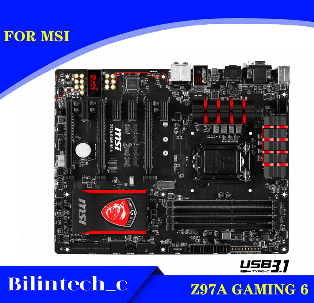 For MSI Z97A GAMING 6 Motherboard LGA1150 DDR3 ATX Mainboard | eBay