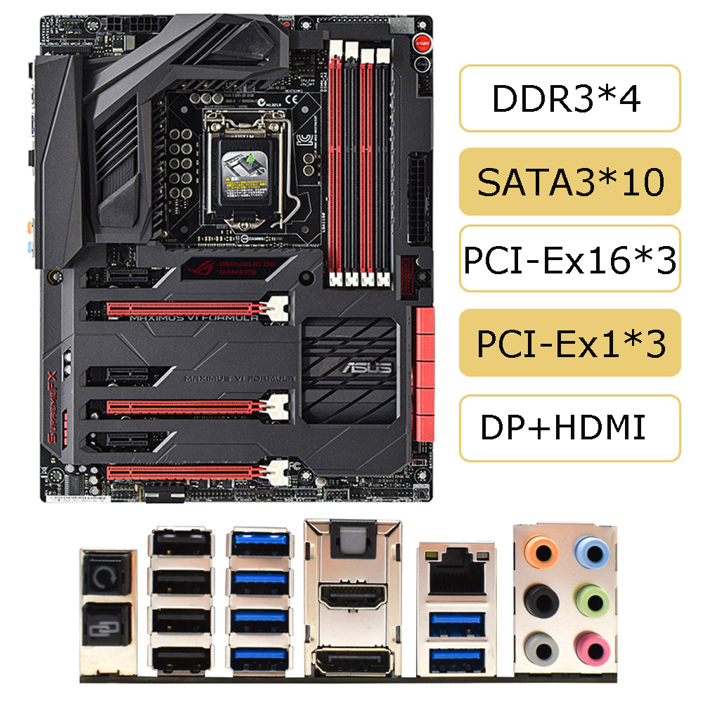 ASUS MAXIMUS VI EXTREME Motherboard Intel Z87 Express LGA