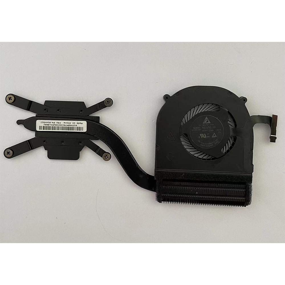 For Lenovo Thinkpad X1 Yoga 2nd 3rd Gen CPU Cooling Fan Heatsink