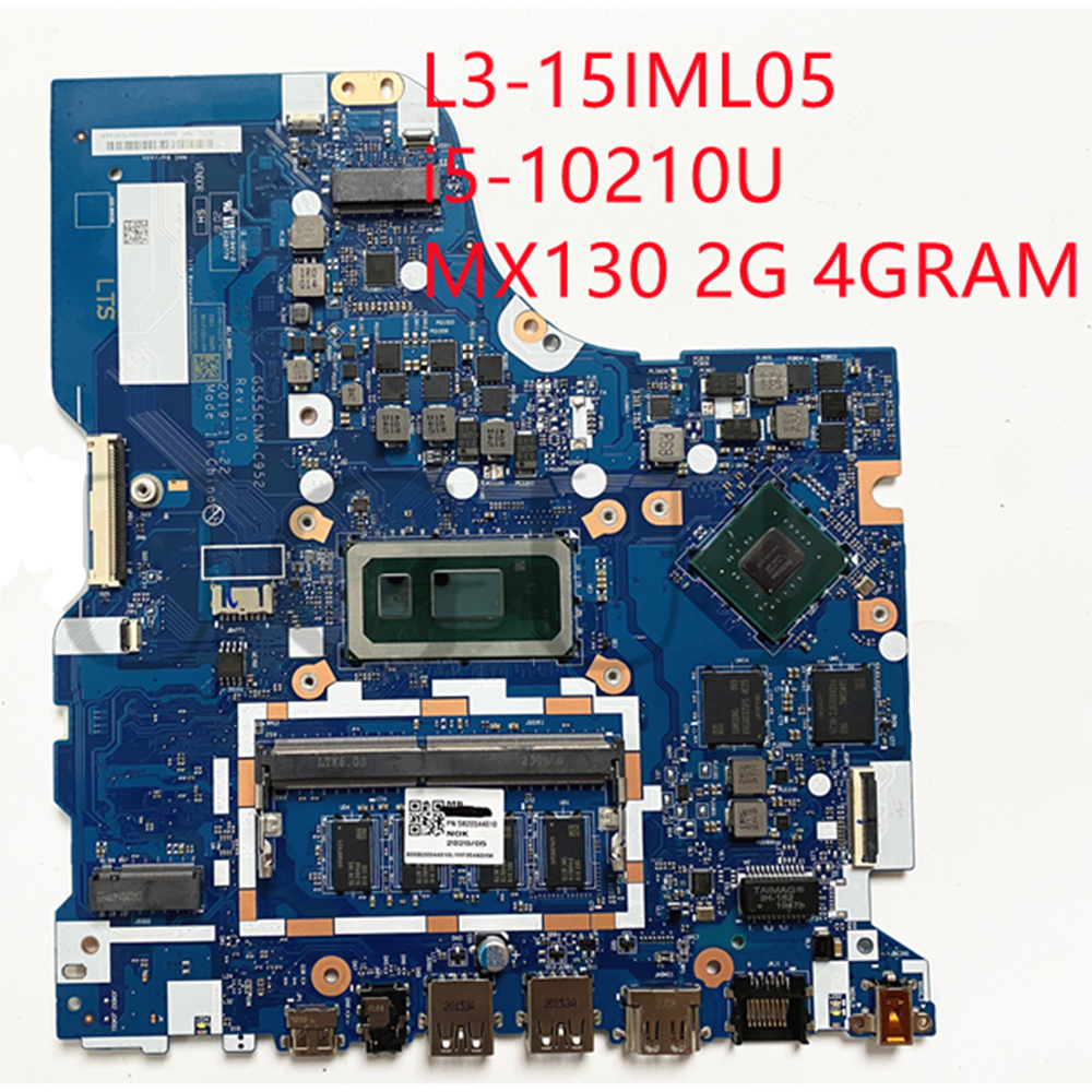 For Lenovo Ideapad L3-15IML05 I5-10210U MX130 2G Motherboard NM-C952  5B20S44010