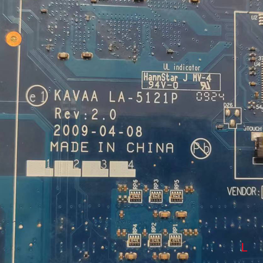 For Toshiba NB200 NB205 Notebook Motherboard LA-5121P | eBay