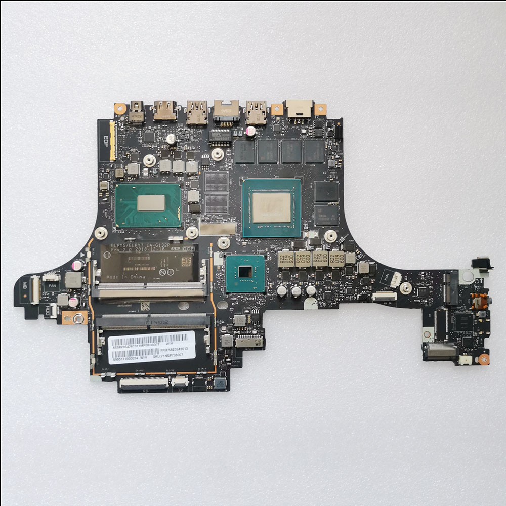 For Lenovo Y740-15ICHG i7-9750H RTX 2060 6GB Motherboard LA-G132P