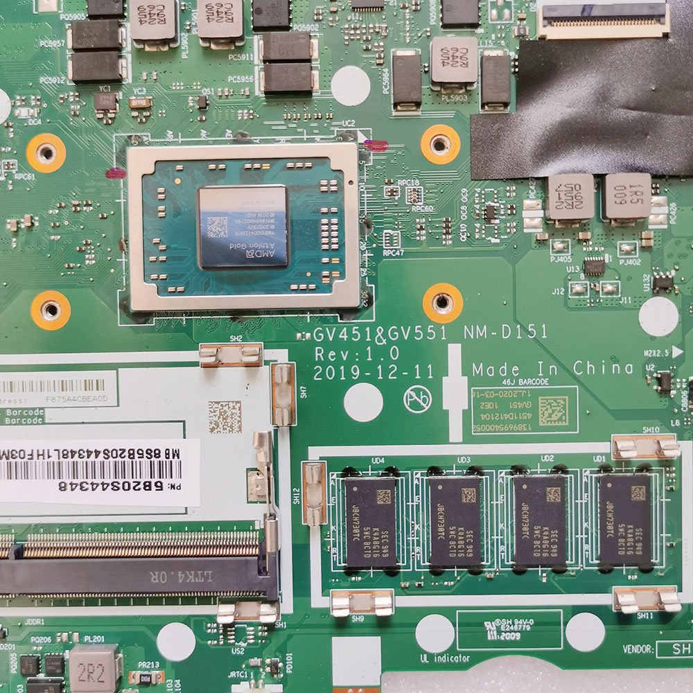 For Lenovo V14-ADA V15-ADA 3050U/3150U/3250U 4G Motherboard