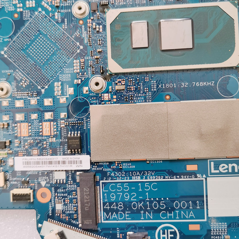 For Lenovo Flex 5-14IIL05 i3-1005G1 Motherboard 19792-1 LC55-15C