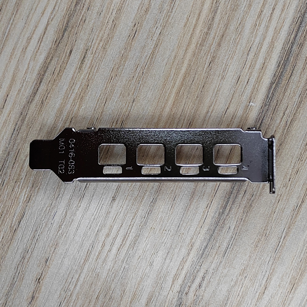 1Pcs For Nvidia P600 P620 T600 P1000 T1000 I/O Shield BackPlate