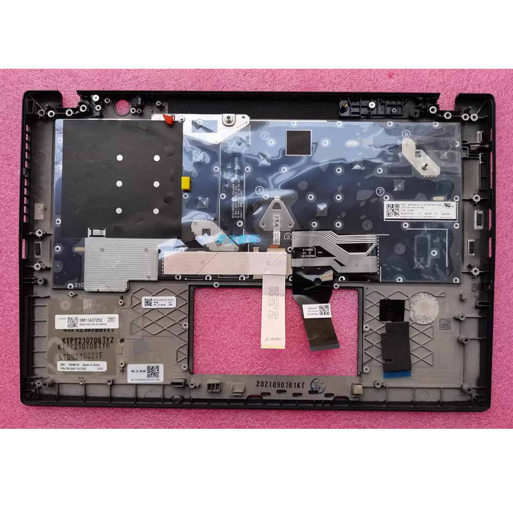 For Lenovo Thinkpad T14s GEN2 Palmrest C Shell With Backlit