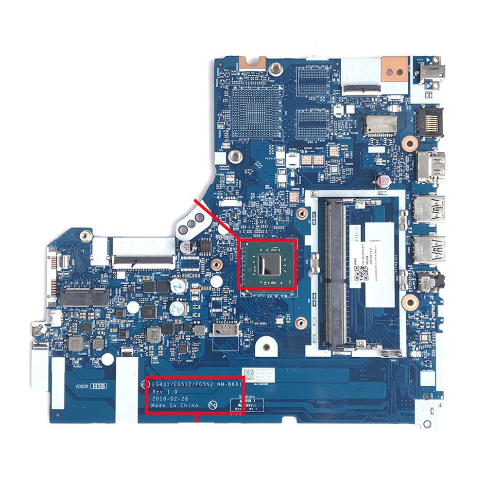 For Lenovo IdeaPad 330-15IGM With N5000 CPU Motherboard NM-B661