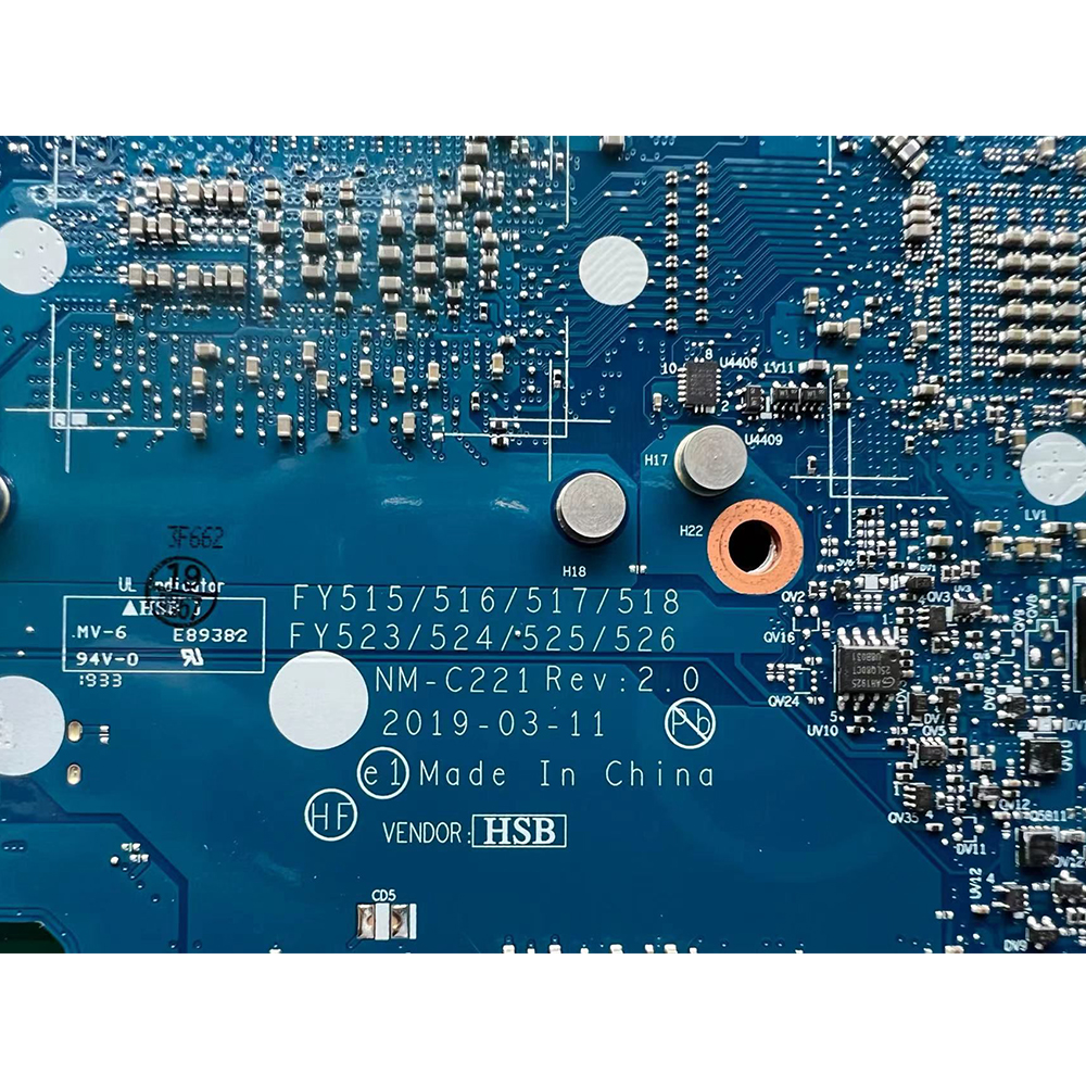 For Lenovo Legion Y545 i7-9750H GTX1660Ti 6G Motherboard NM-C221