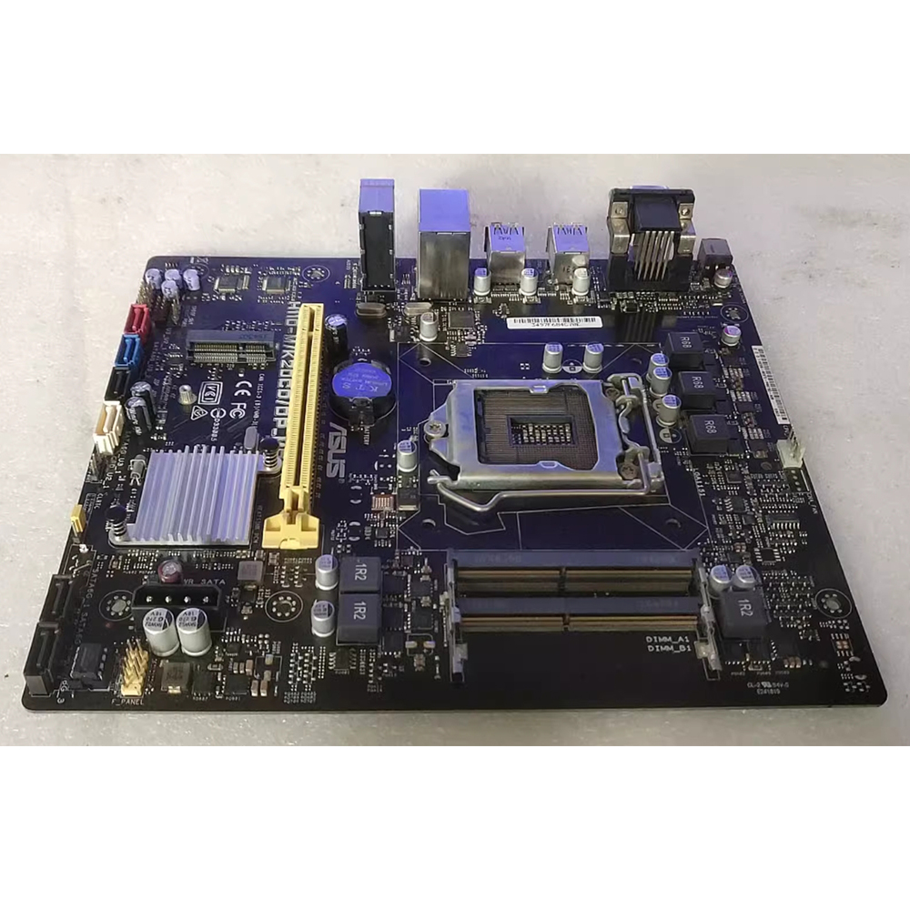 Asus 1155 H61M-K Scheda Madre, Nero