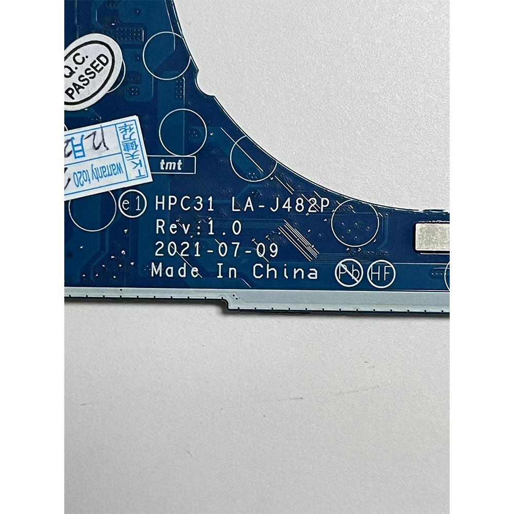 For HP ENVY X360 13-AY Ryzen7 5800U Motherboard LA-J482P M76378