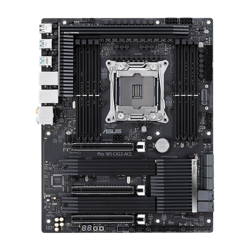 For ASUS Pro WS C422-ACE Server Motherboard Socket 2066 DDR4 ATX