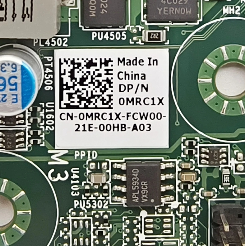 For DELL Vostro 3681 Motherboard 06CV2N 0MRC1X 0MJF5P 0X9X1W