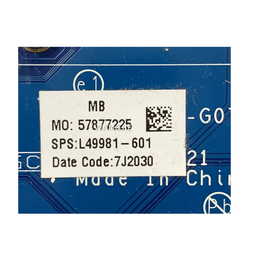 Carte mère HP 440 450 G7 DAX8MMB18D0 X8M-8L