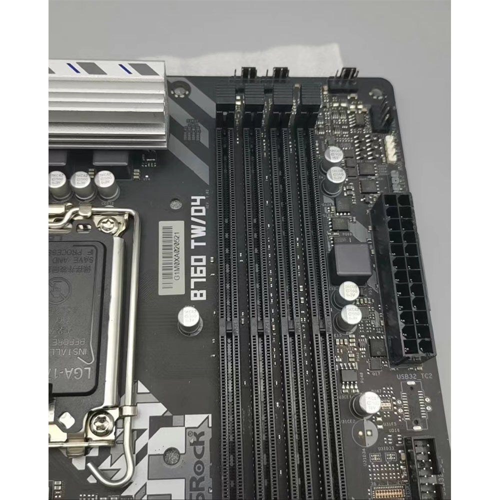 For ASRock B760 TW/D4 Motherboard DDR4 ATX Mainboard 100% Tested