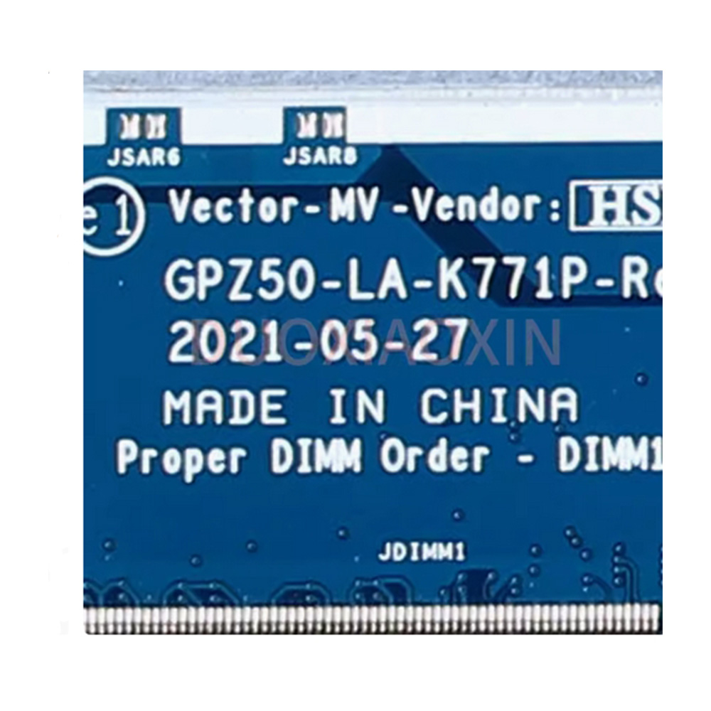 FOR HP Zbook Fury 15 G8 Laptop Motherboard I7-11850H GPZ50-LA