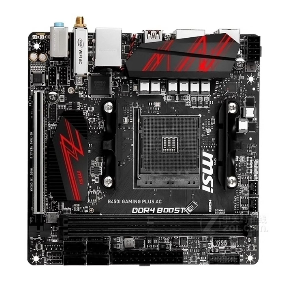 MSI B450i Gaming Plus AC マザーボード + メモリ 7c7f615bbdf4c105.jpg