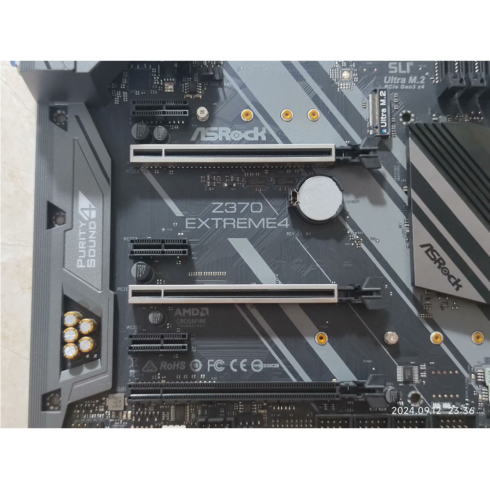 For ASRock Z370 EXTREME4 Motherboard LGA1151 DDR4 VGA DVI Port ATX