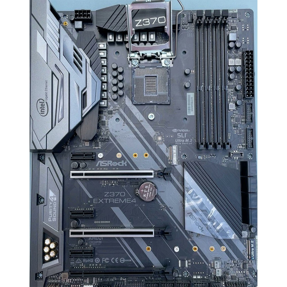 For ASRock Z370 EXTREME4 Motherboard LGA1151 DDR4 VGA DVI Port ATX