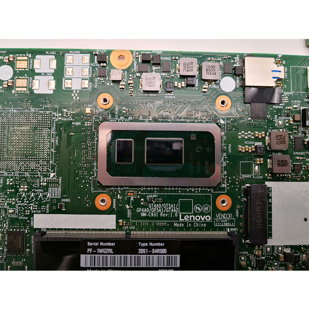 For Lenovo ThinkPad T14 T15 Gen1 i5-10310U 16GB Motherboard NM