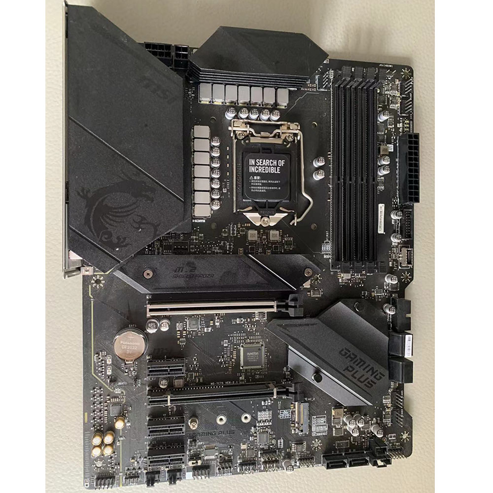 For MSI MPG Z490 GAMING PLUS Motherboard LGA1200 DDR4 Display Port